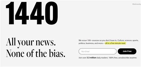 1440 newsletter bias