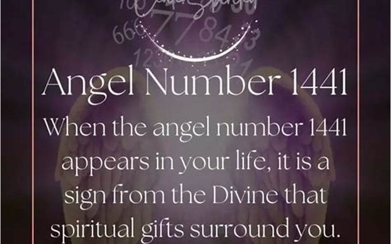 1441 Angel Number Symbolism