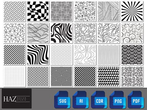 Download 146  The Seamless Patterns Bundle PSD Commercial Use DXF Files