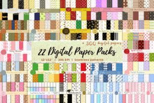 Download 146  The Seamless Patterns Bundle PSD Creativefabrica for Cricut