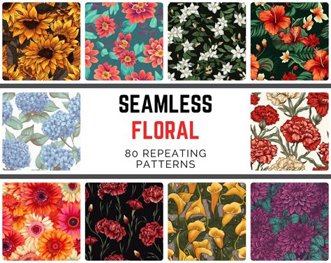 Download 146+ The Seamless Patterns Bundle PSD Files