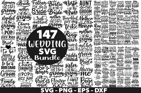 Download 149 Wedding Quotes Bundle Files DXF Files