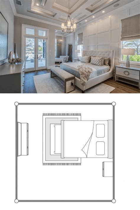 14x14 bedroom layout