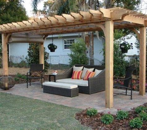 14x14 cedar pergola kit