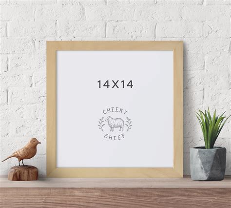 14x14 frame size