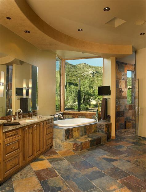 15 Bathrooms With Amazing Tile Flooring