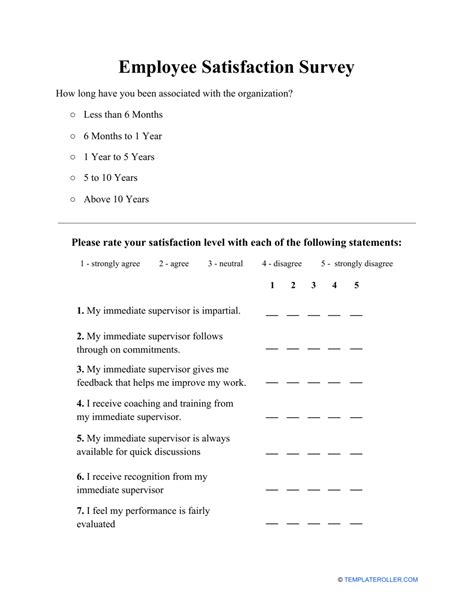FREE 13+ Sample Satisfaction Survey Templates in MS Word PDF