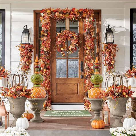 Fall Front Porch Inspiration Fall decorations porch, Fall