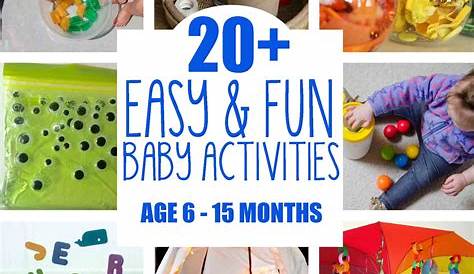 15 Month Old Learning Activities Toddler activities