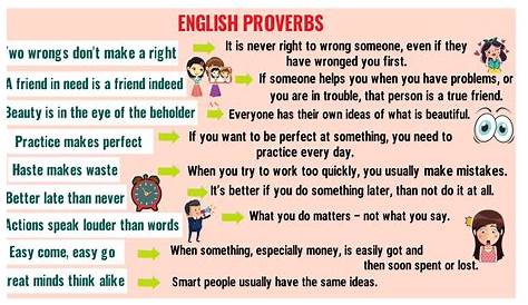 15 Proverbs In English With Meanings 40 Most Commonly Used Urdu And Hindi