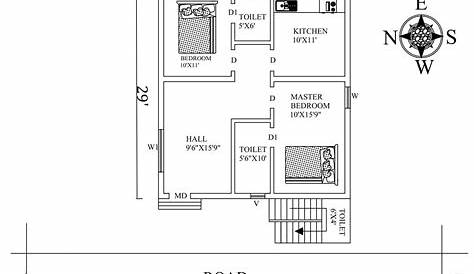 15 X 40 West Facing House Plan Pin On Ideas For The