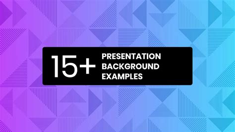 15+ Presentation Background Examples And Templates To Keep Within
