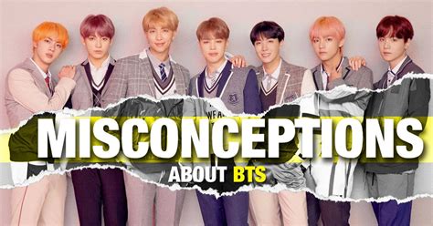 15 Common Misconceptions About Bts S Members