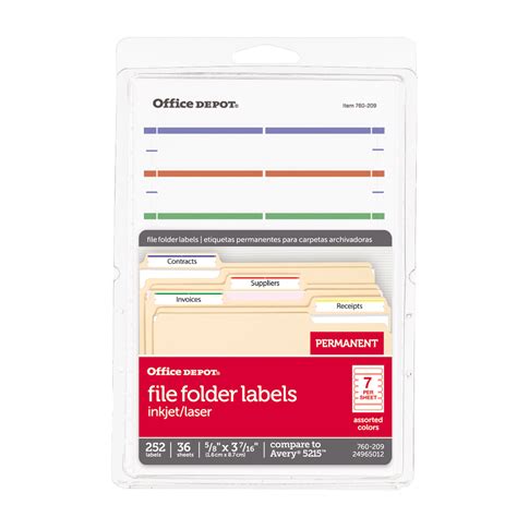 15 Unique Office Depot Label Templates Collection In Office Depot