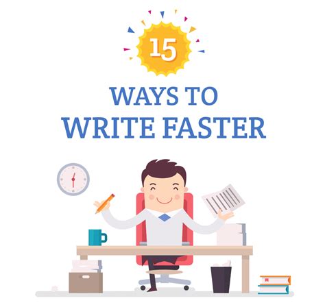 15 Ways To Write Faster Nothing Any Good