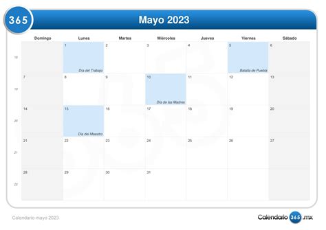 15 de mayo 2023