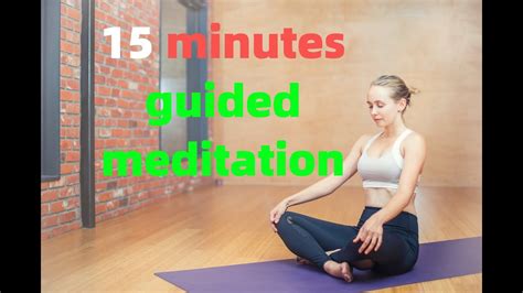 15 Minute Mindfulness Meditation to Calm the Mind and Body YouTube