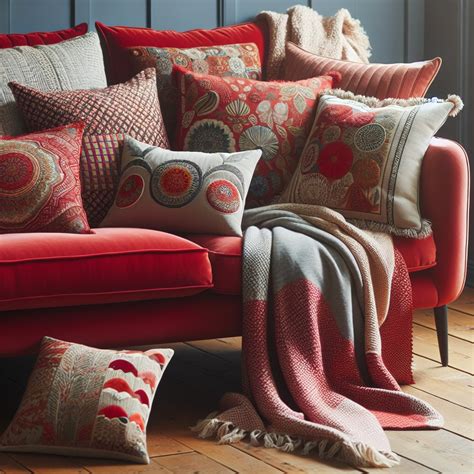 15. Add color with pillows and throws