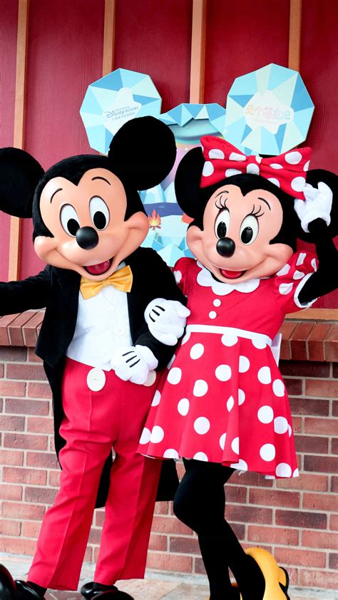 15. Mickey and Minnie Mouse