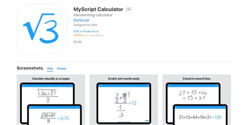 15. MyScript Calculator
