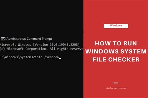 15. Run the System File Checker