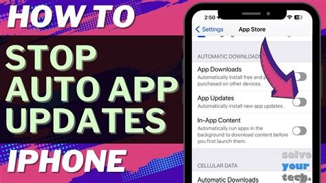 15. Turn Off App Auto-Updates