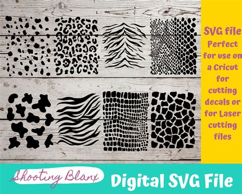 Download 157  Animal Pattern Bundle SVG Files for Cricut