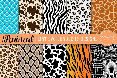 Download 157+ Animal Pattern Bundle SVG for Cricut Machine