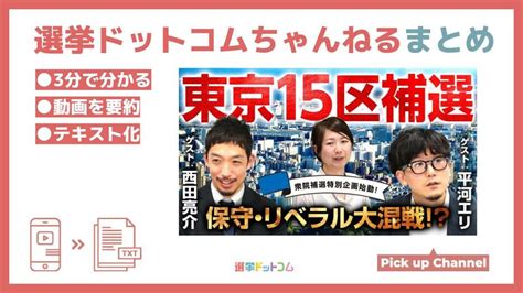 15区補選