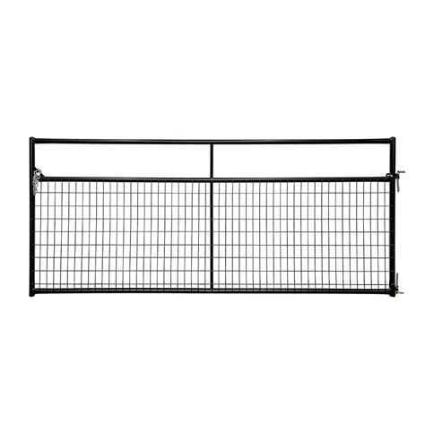 16 foot wire filled ranch gate
