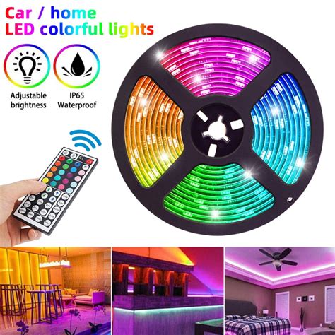 16 ft led light strip with remote