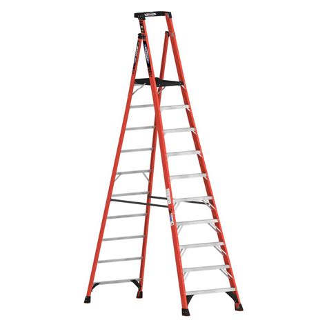 16 ft platform ladder
