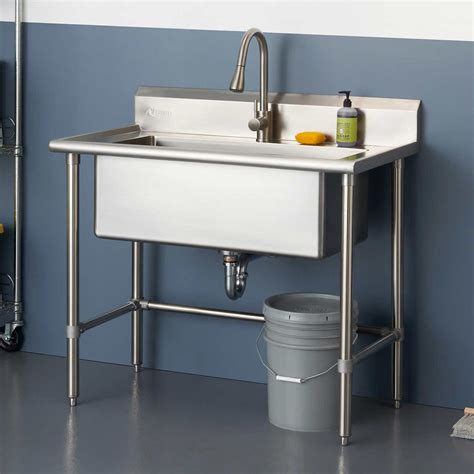 16 gage stainless steel sink
