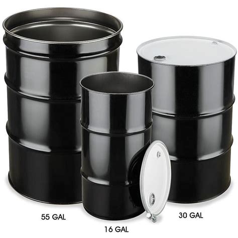 16 gallon steel drum