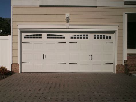 16 garage door for two suvs
