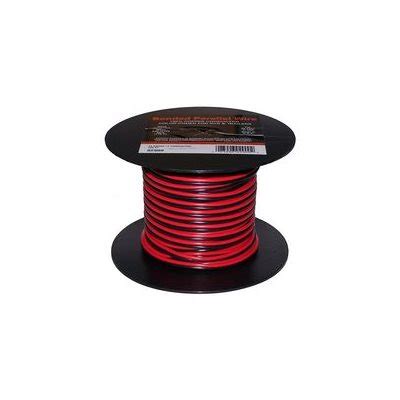16 gauge red black ribbon wire