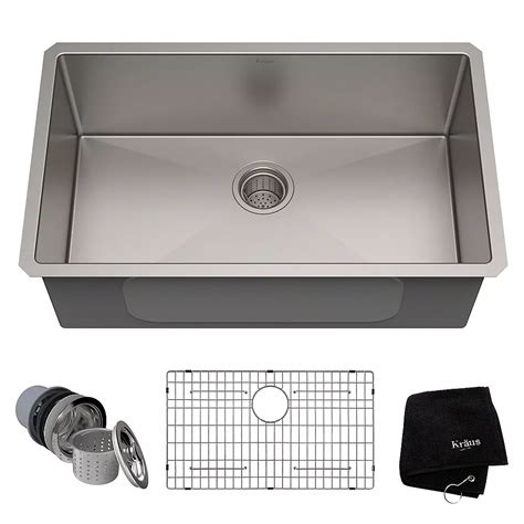 16 gauge single bowl kitchen sink