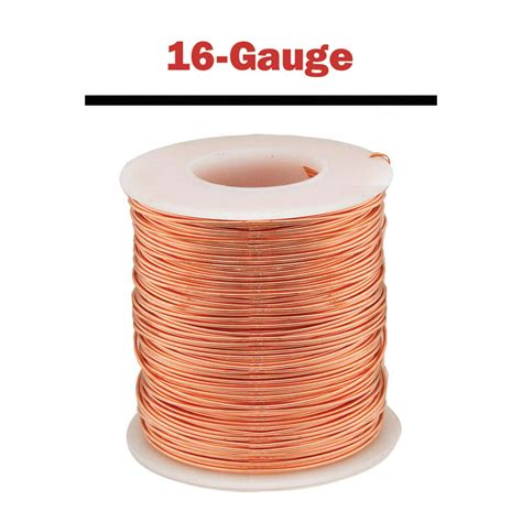 16 gauge solid copper wire insulated