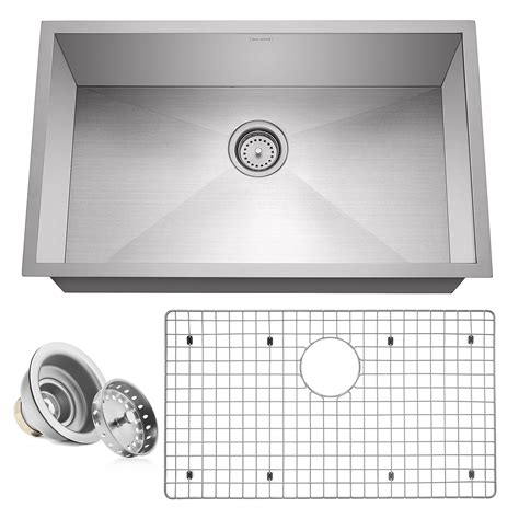 16 gauge stainless steel sink single bowl