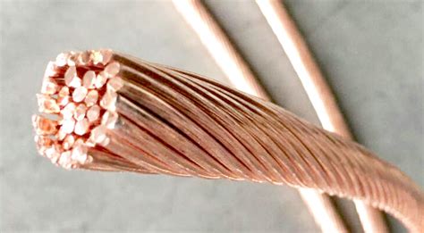 16 gauge stranded bare copper wire