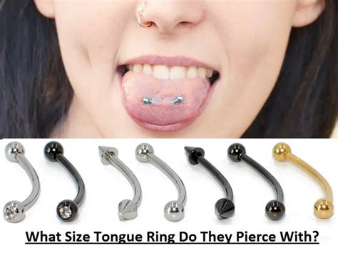 16 gauge tongue ring