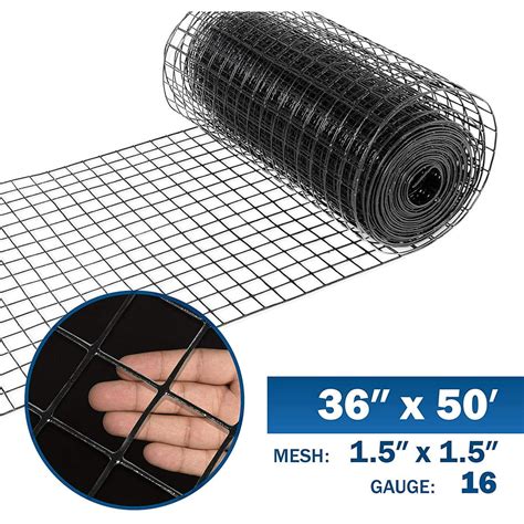 16 gauge vinyl coated wire mesh