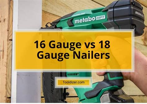 16 gauge vs 18 gauge flooring nailer