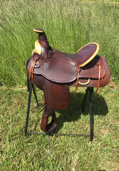 16 hereford roping saddle