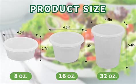 16 Oz Soup Containers