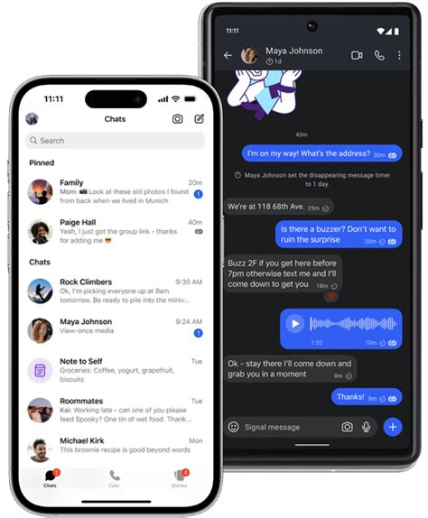 16. Group settings in Signal Messenger