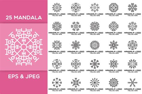 Download 164+ Mandala Bundle Vol. 14 PSD Printable