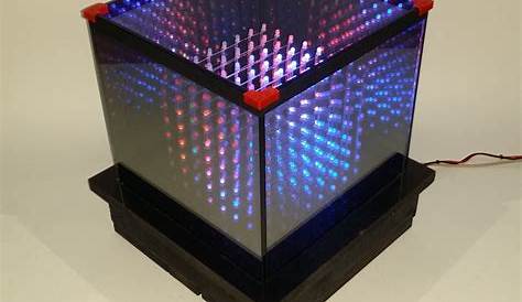 16x16x16 Led Cube Instructables 178hz YouTube