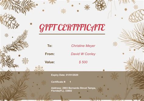 17+ Company Gift Certificate Designs & Templates - PSD, AI
