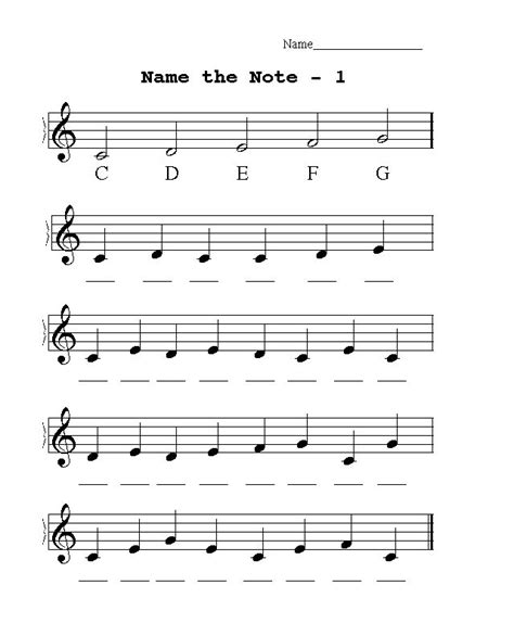 17 Best Images of Learning Music Notes Worksheets - 4th Grade Music